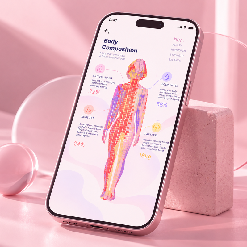 Health app interface
